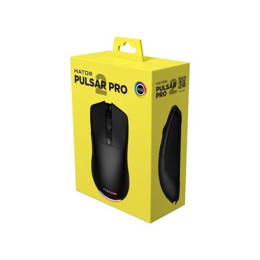 Миша ігрова HATOR Pulsar 2 Pro Black (HTM-520)